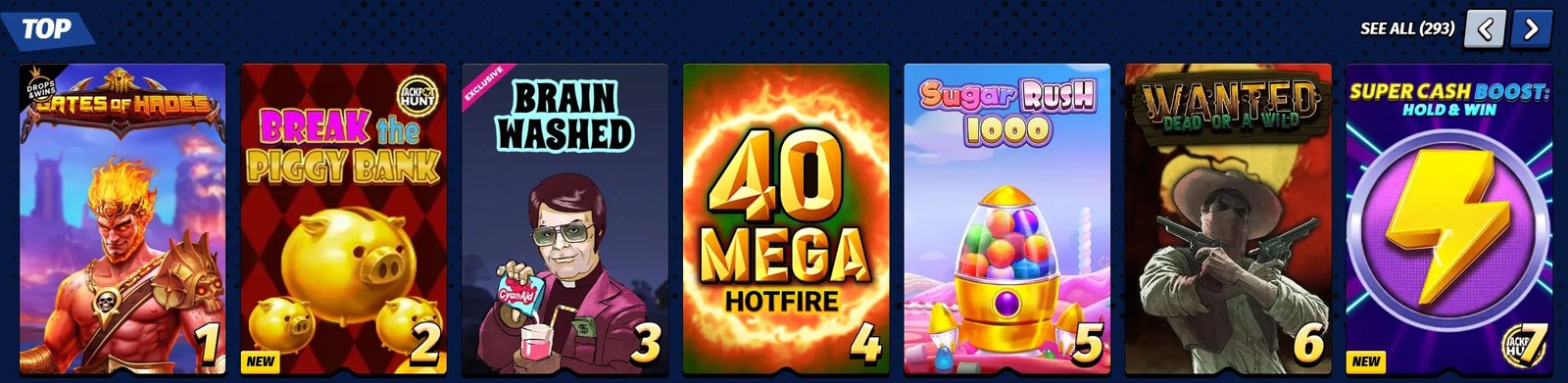 Big clash casino top games